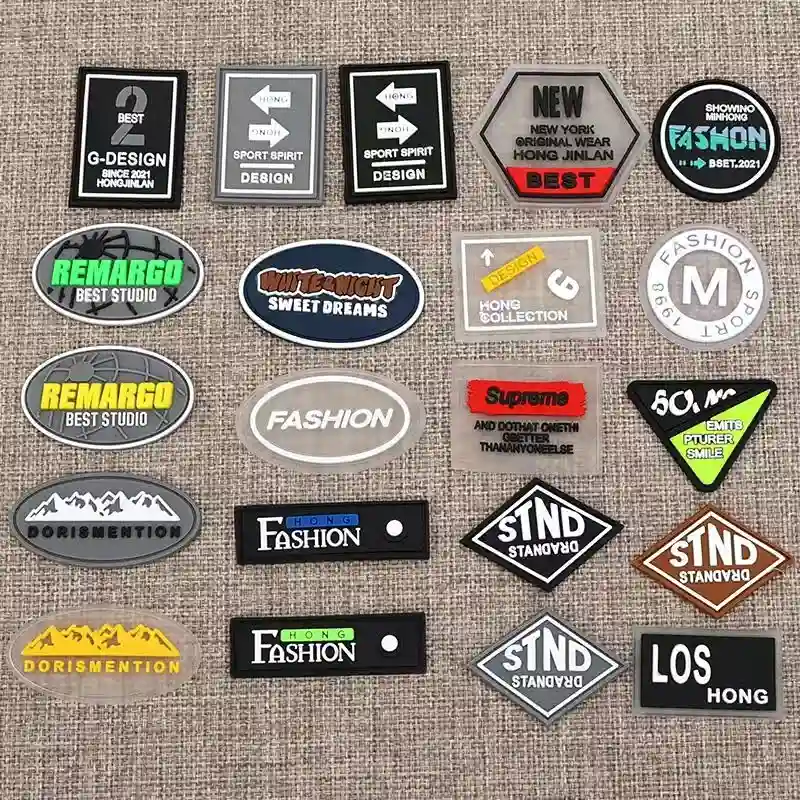 Logo Rubber Badge